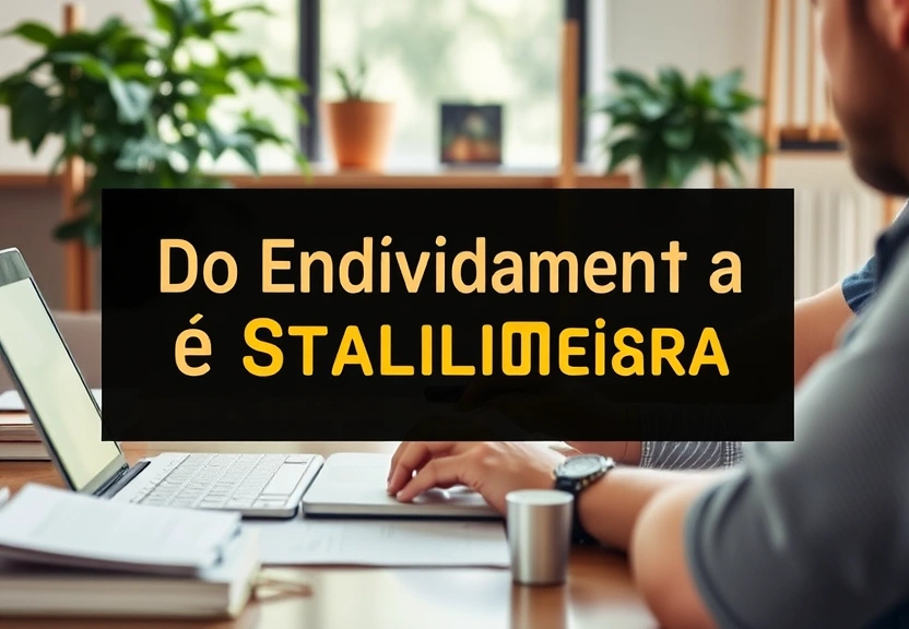 Representação visual: Do Endividamento à Estabilidade Financeira: Passos Práticos