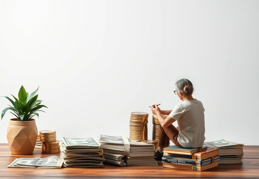 Representação visual: Mentalidade Financeira: Como Pensar Como os Ricos Pensam