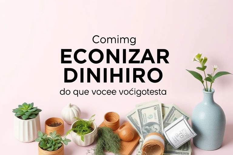 Conceitos visuais relacionados a Como Economizar Dinheiro Sem Abrir Mão do Que Você Gosta